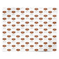 Hungarian Vizsla Icon with Name Personalised Wrapping Paper Alternative