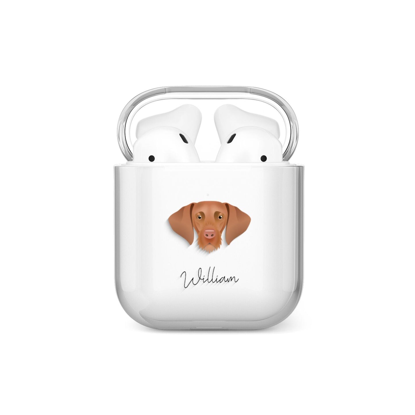 Hungarian Vizsla Personalised AirPods Case