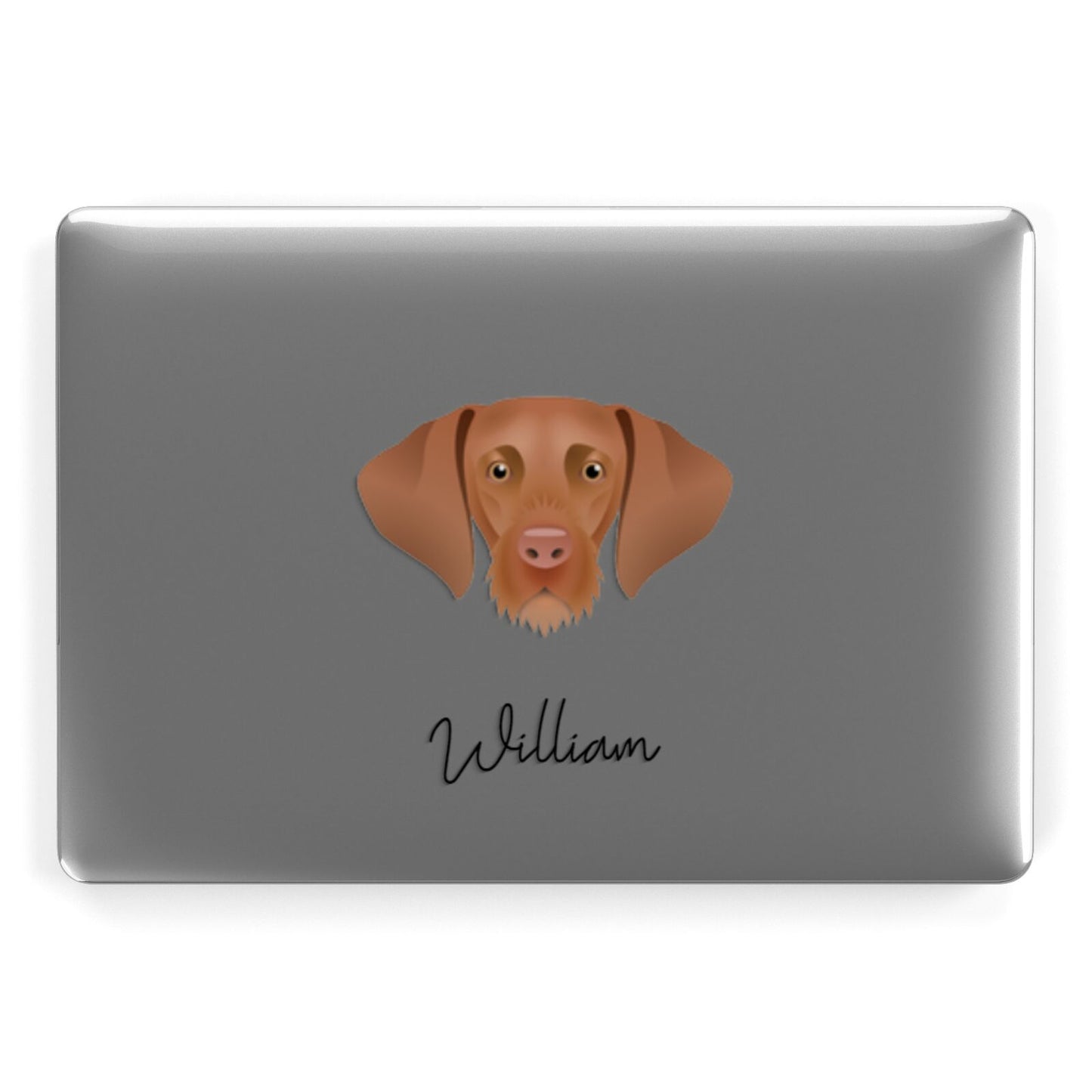 Hungarian Vizsla Personalised Apple MacBook Case