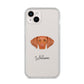 Hungarian Vizsla Personalised iPhone 14 Plus Clear Tough Case Starlight