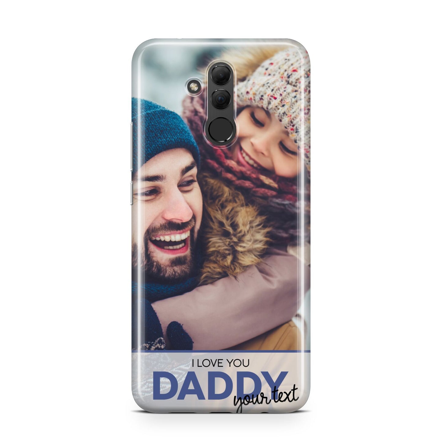 I Love You Daddy Personalised Photo Upload and Name Huawei Mate 20 Lite