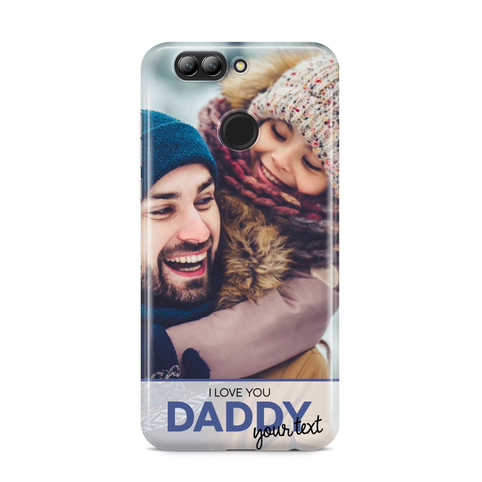 I Love You Daddy Personalised Photo Upload and Name Huawei Nova 2s Phone Case