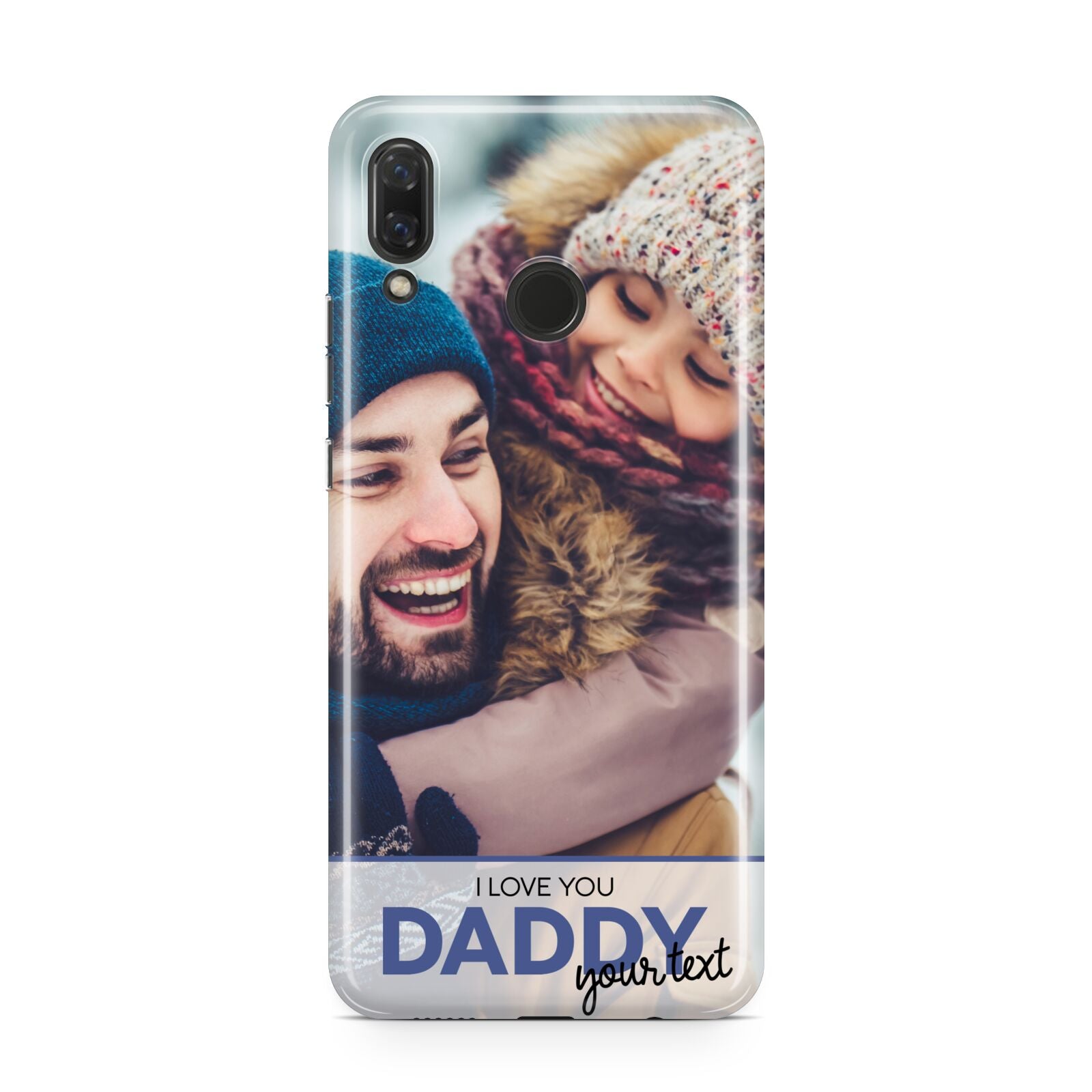 I Love You Daddy Personalised Photo Upload and Name Huawei Nova 3 Phone Case