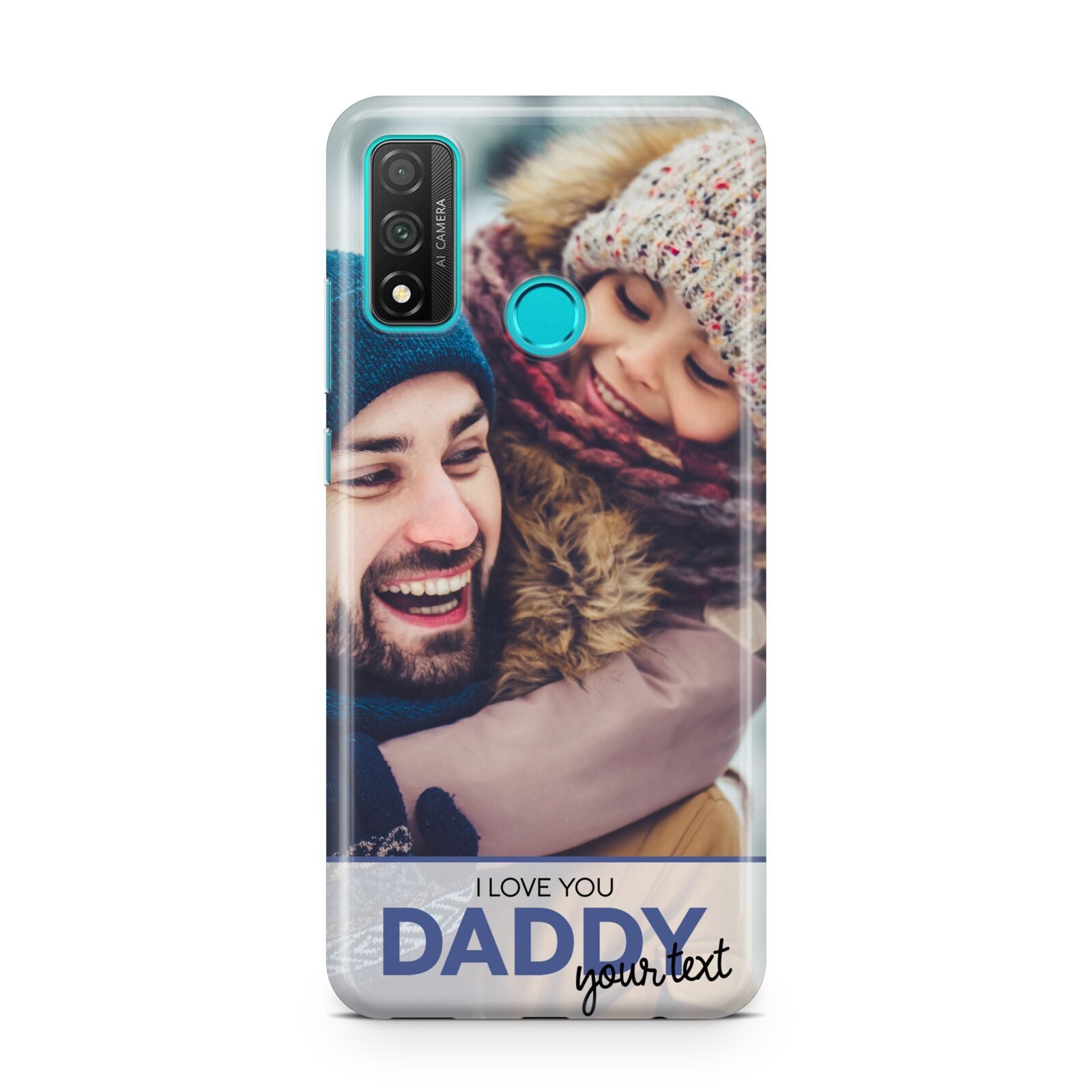 I Love You Daddy Personalised Photo Upload and Name Huawei P Smart 2020