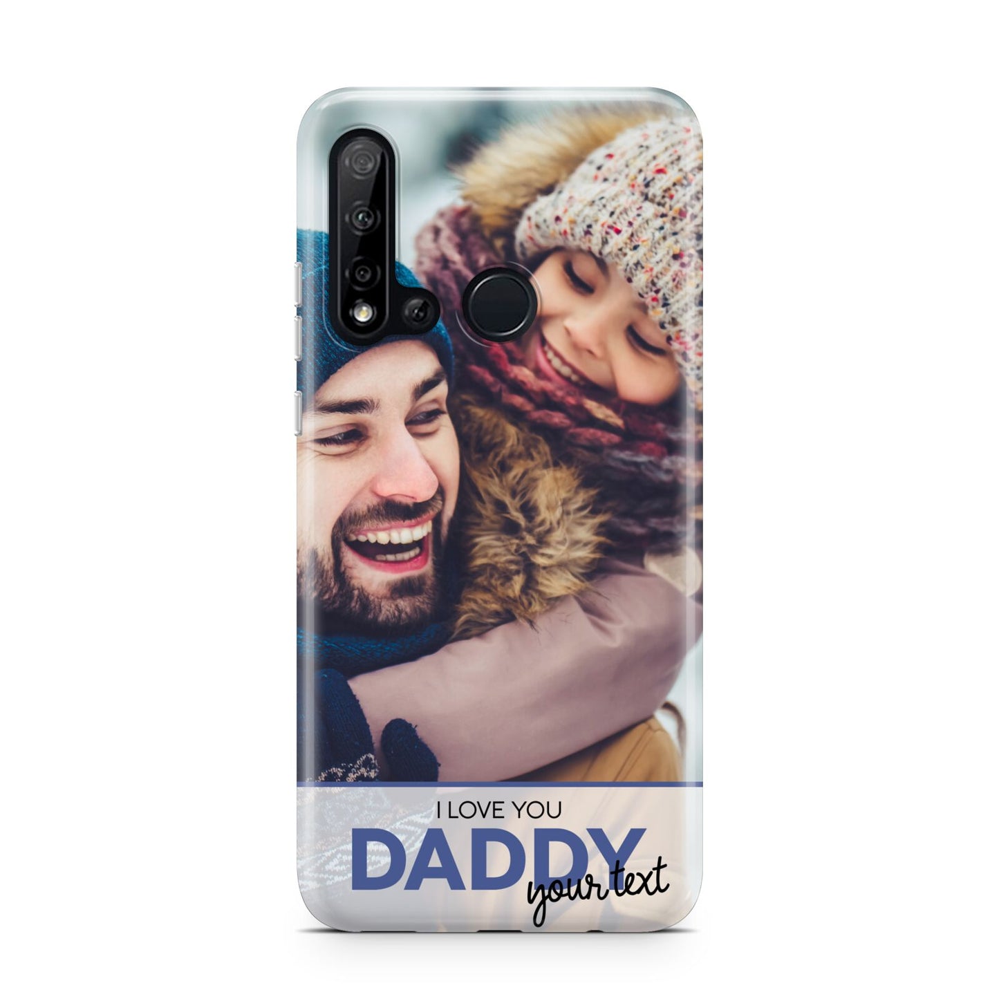 I Love You Daddy Personalised Photo Upload and Name Huawei P20 Lite 5G Phone Case