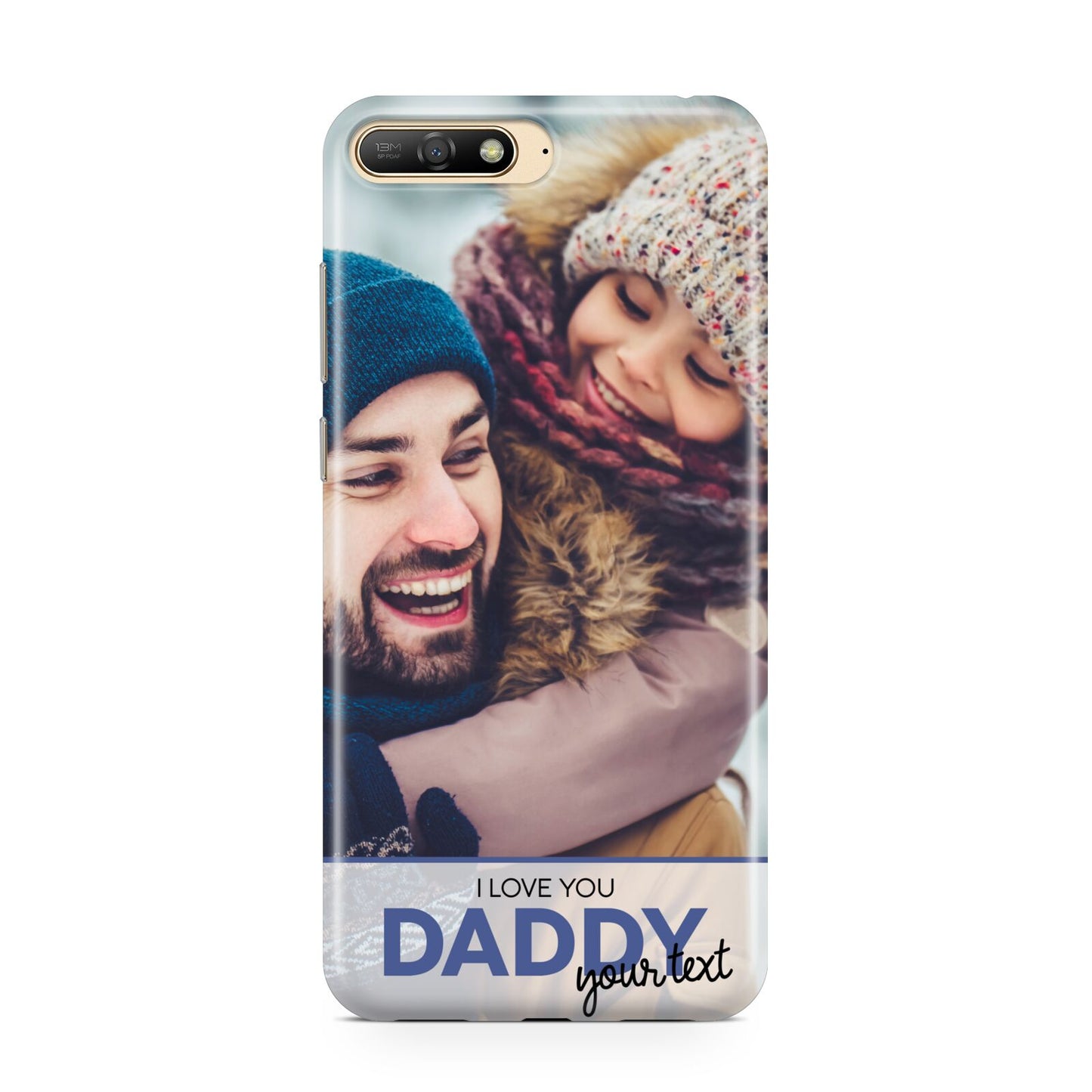 I Love You Daddy Personalised Photo Upload and Name Huawei Y6 2018