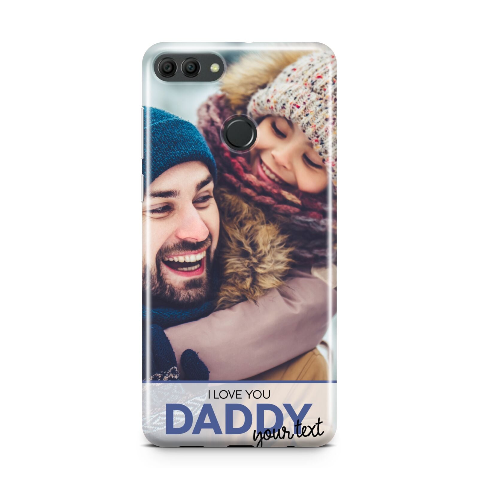 I Love You Daddy Personalised Photo Upload and Name Huawei Y9 2018