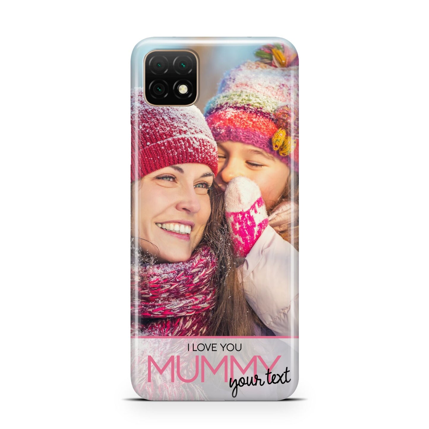 I Love You Mummy Personalised Photo Upload with Text Huawei Enjoy 20 Phone Case