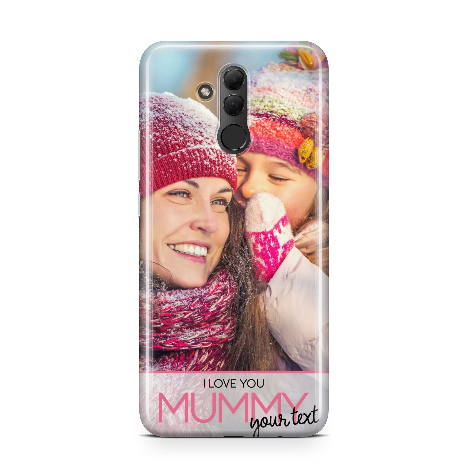 I Love You Mummy Personalised Photo Upload with Text Huawei Mate 20 Lite