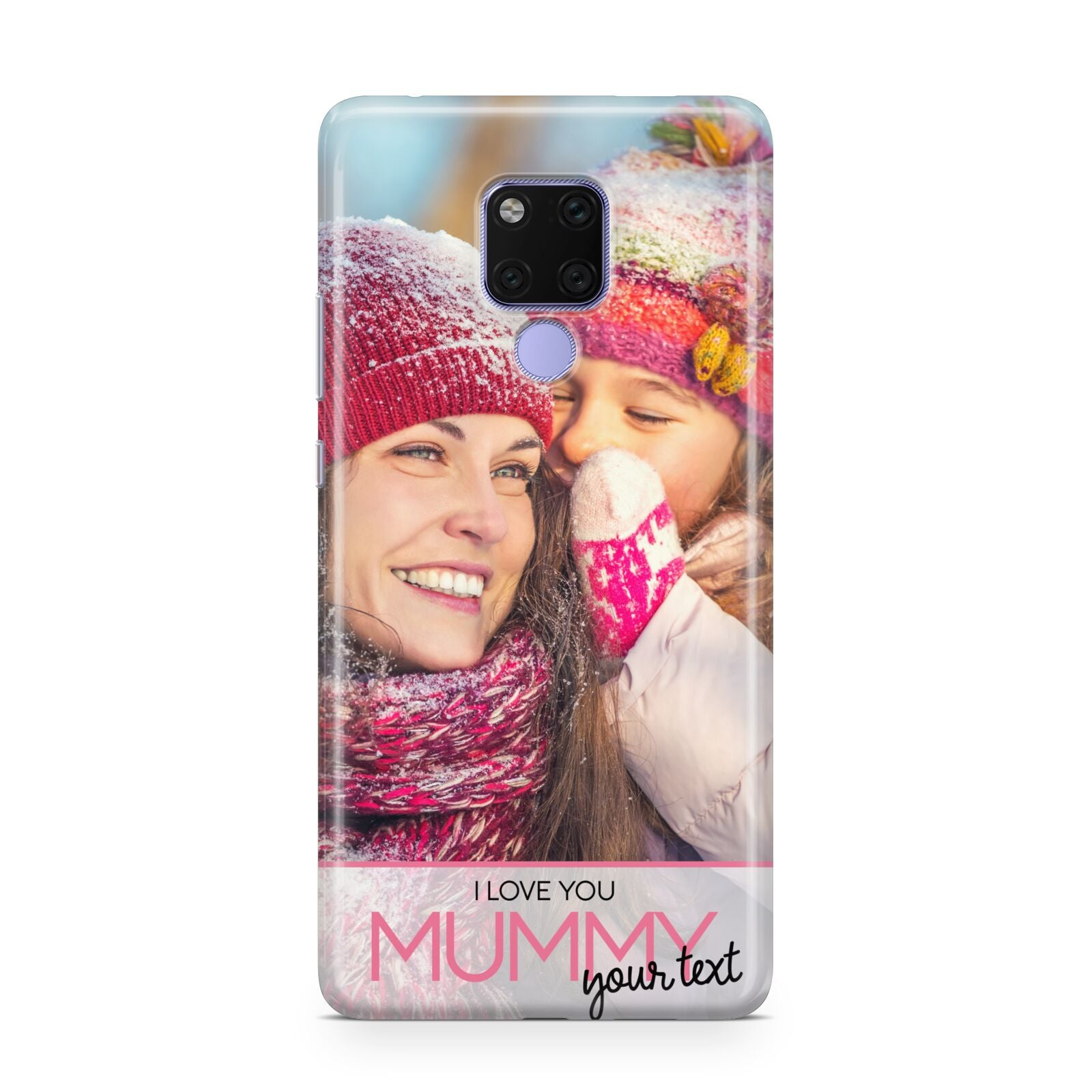 I Love You Mummy Personalised Photo Upload with Text Huawei Mate 20X Phone Case