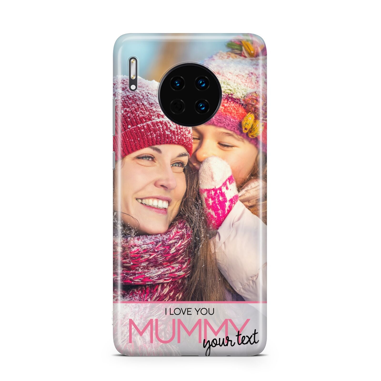 I Love You Mummy Personalised Photo Upload with Text Huawei Mate 30