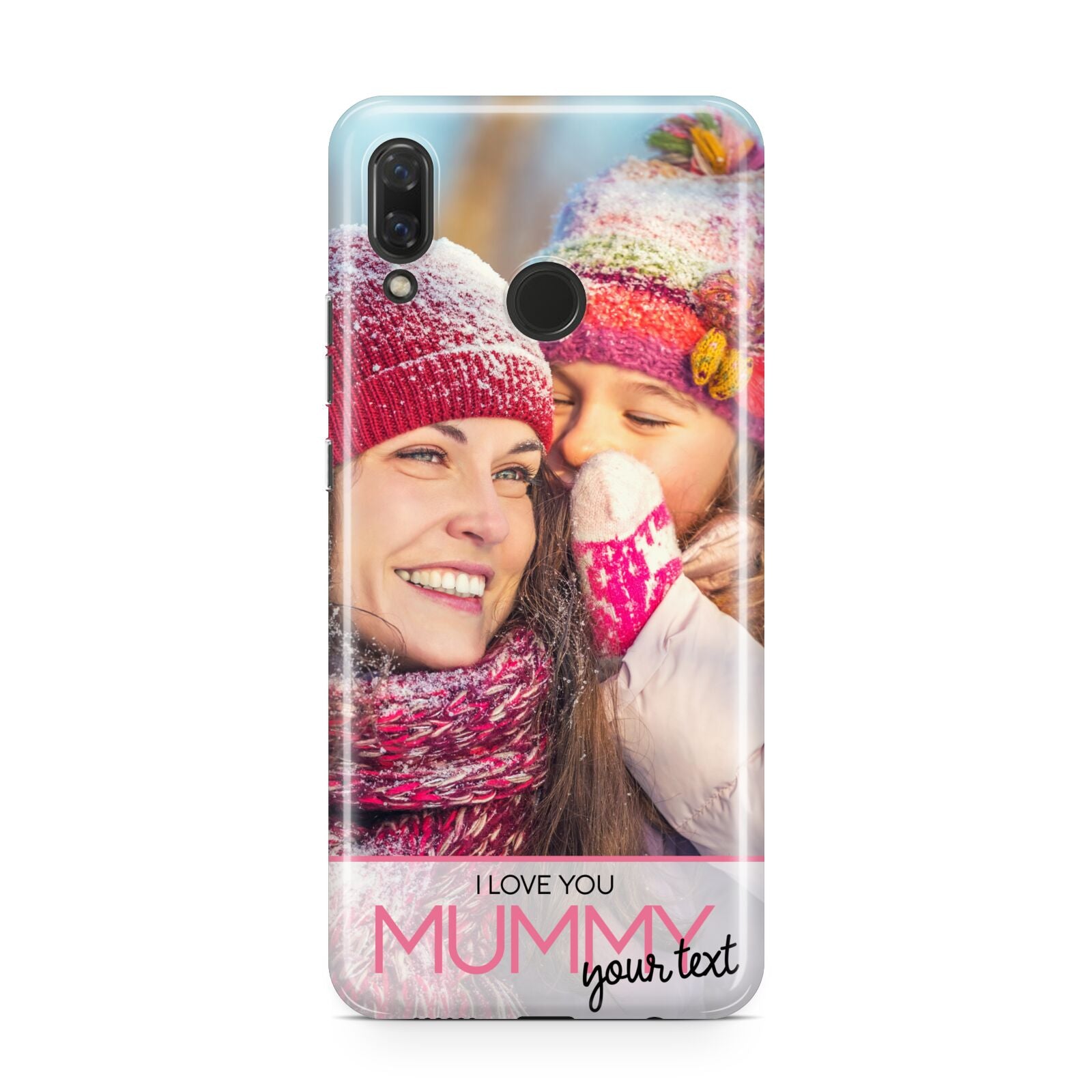 I Love You Mummy Personalised Photo Upload with Text Huawei Nova 3 Phone Case