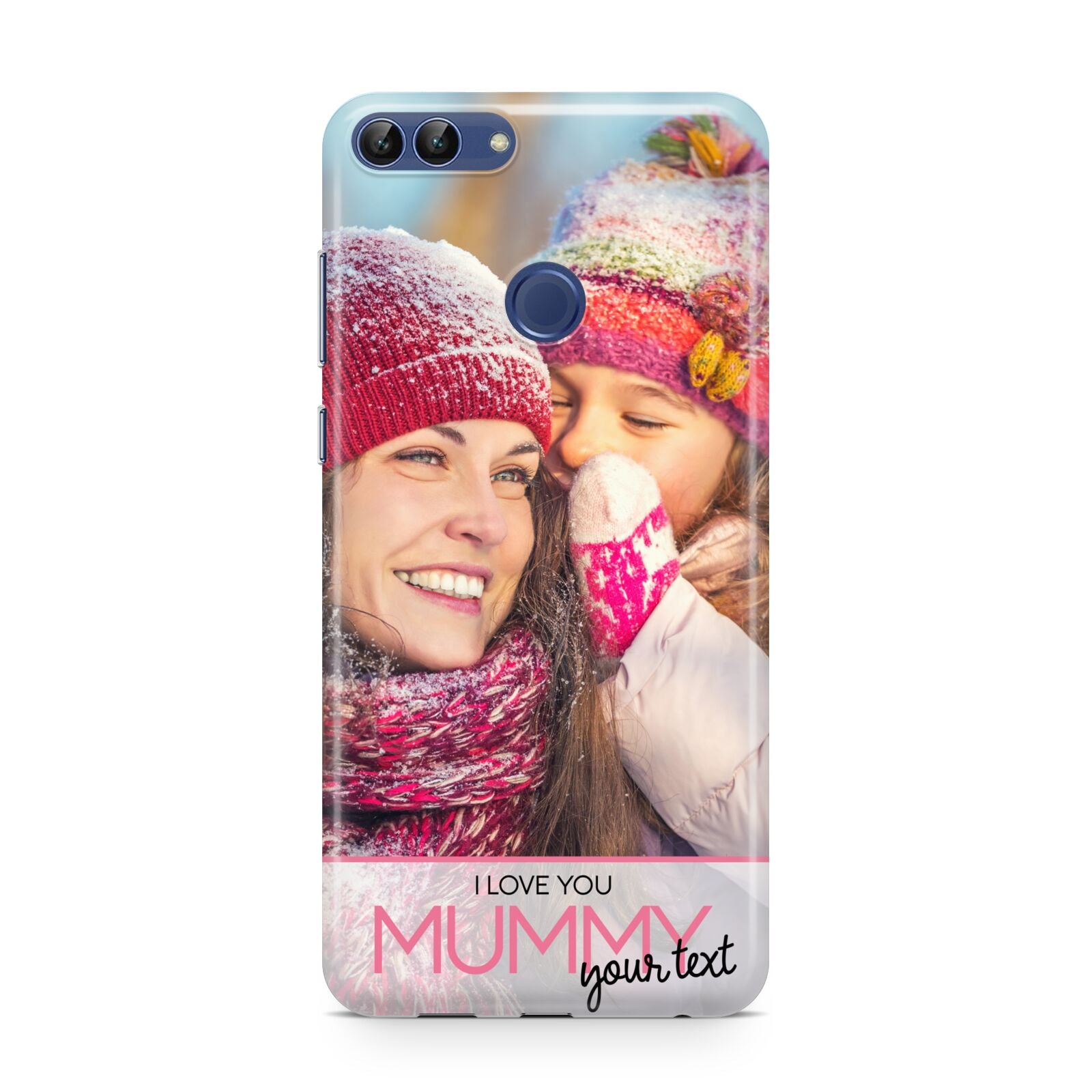 I Love You Mummy Personalised Photo Upload with Text Huawei P Smart Case