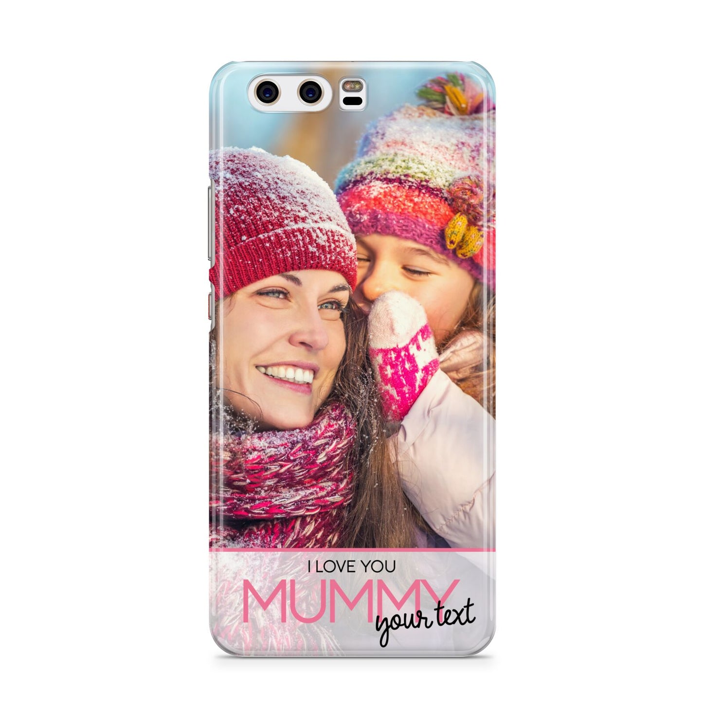 I Love You Mummy Personalised Photo Upload with Text Huawei P10 Phone Case