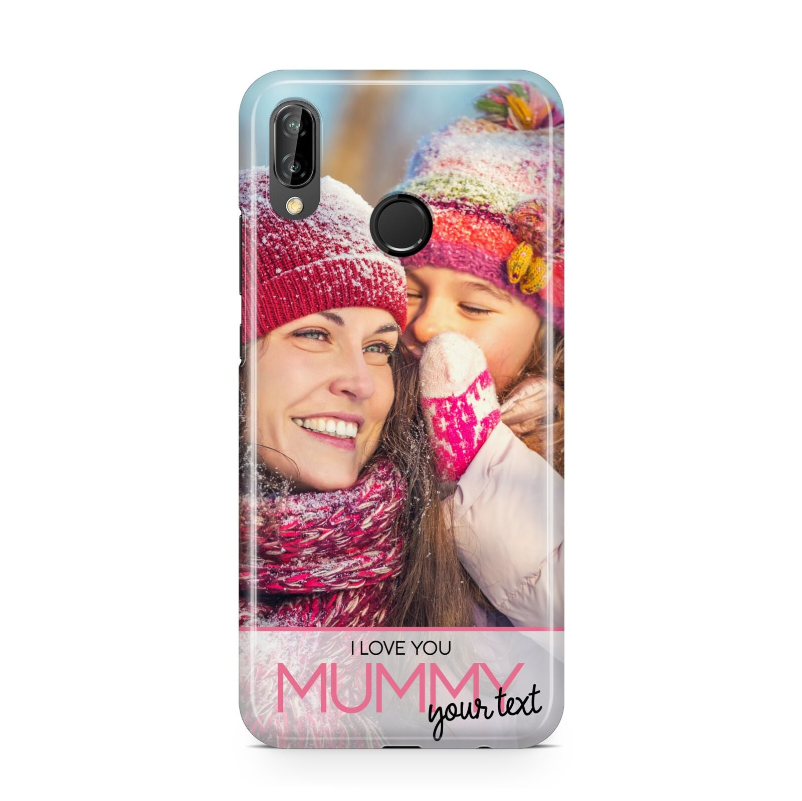 I Love You Mummy Personalised Photo Upload with Text Huawei P20 Lite Phone Case