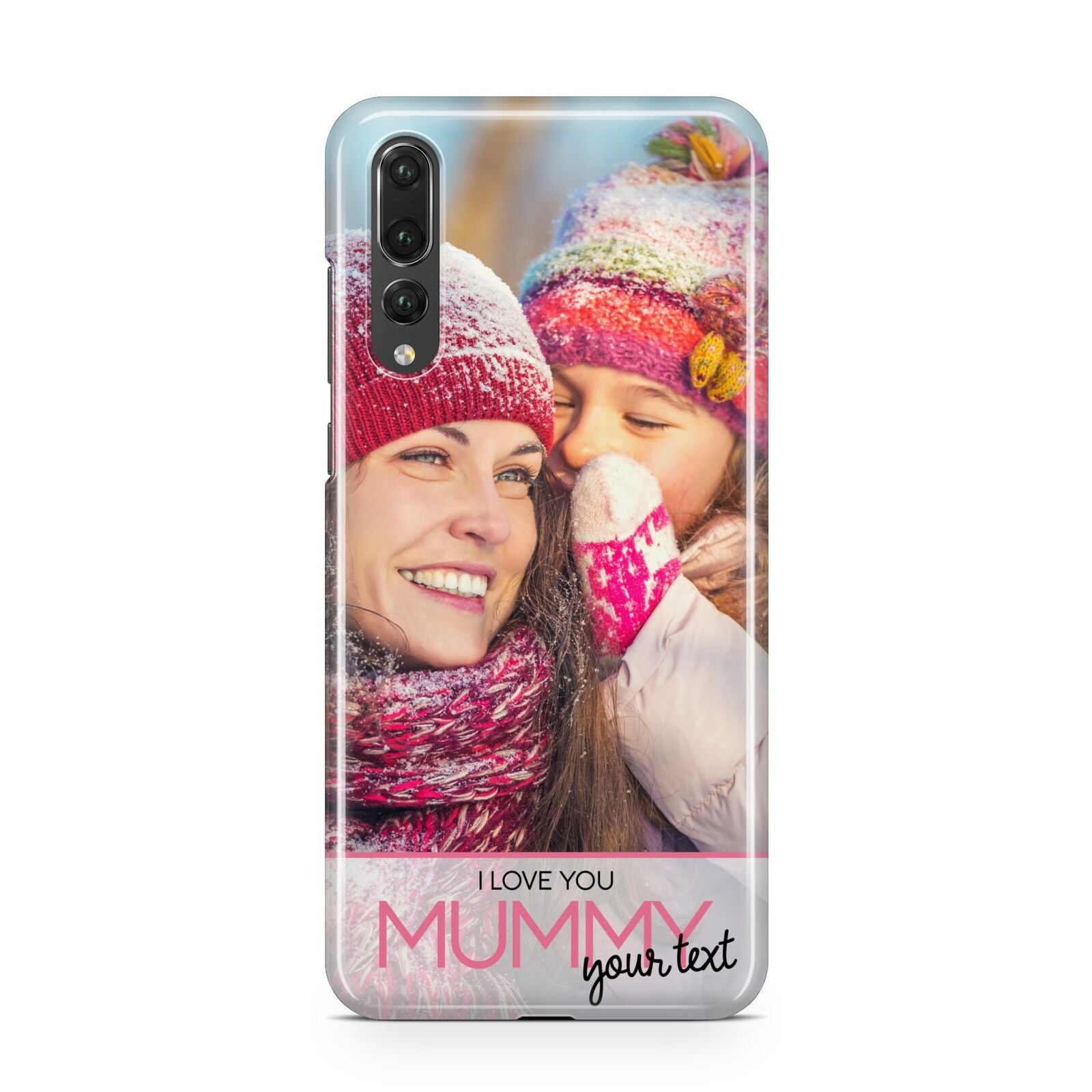 I Love You Mummy Personalised Photo Upload with Text Huawei P20 Pro Phone Case