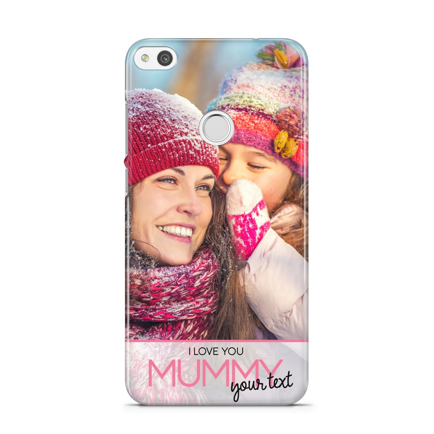 I Love You Mummy Personalised Photo Upload with Text Huawei P8 Lite Case