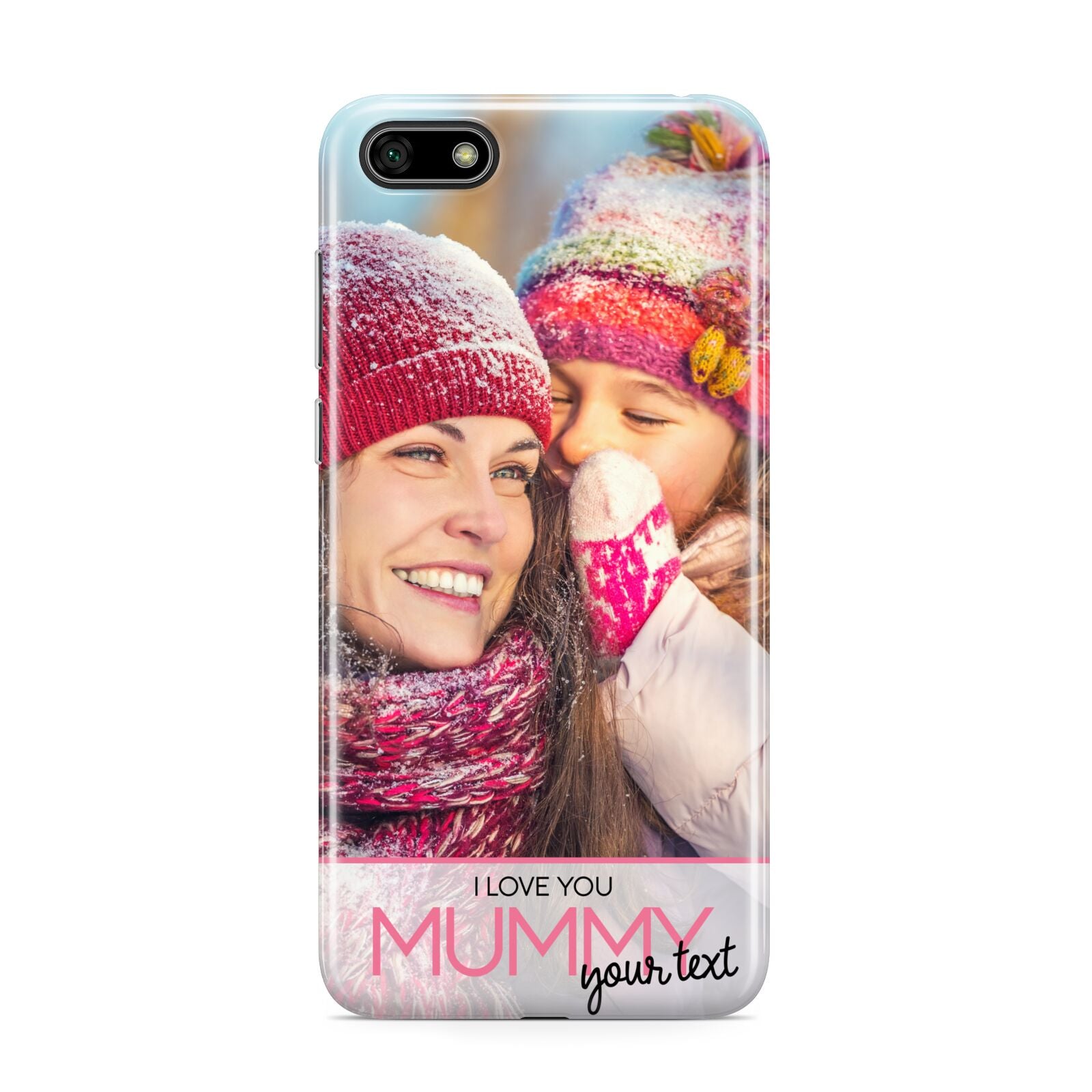 I Love You Mummy Personalised Photo Upload with Text Huawei Y5 Prime 2018 Phone Case