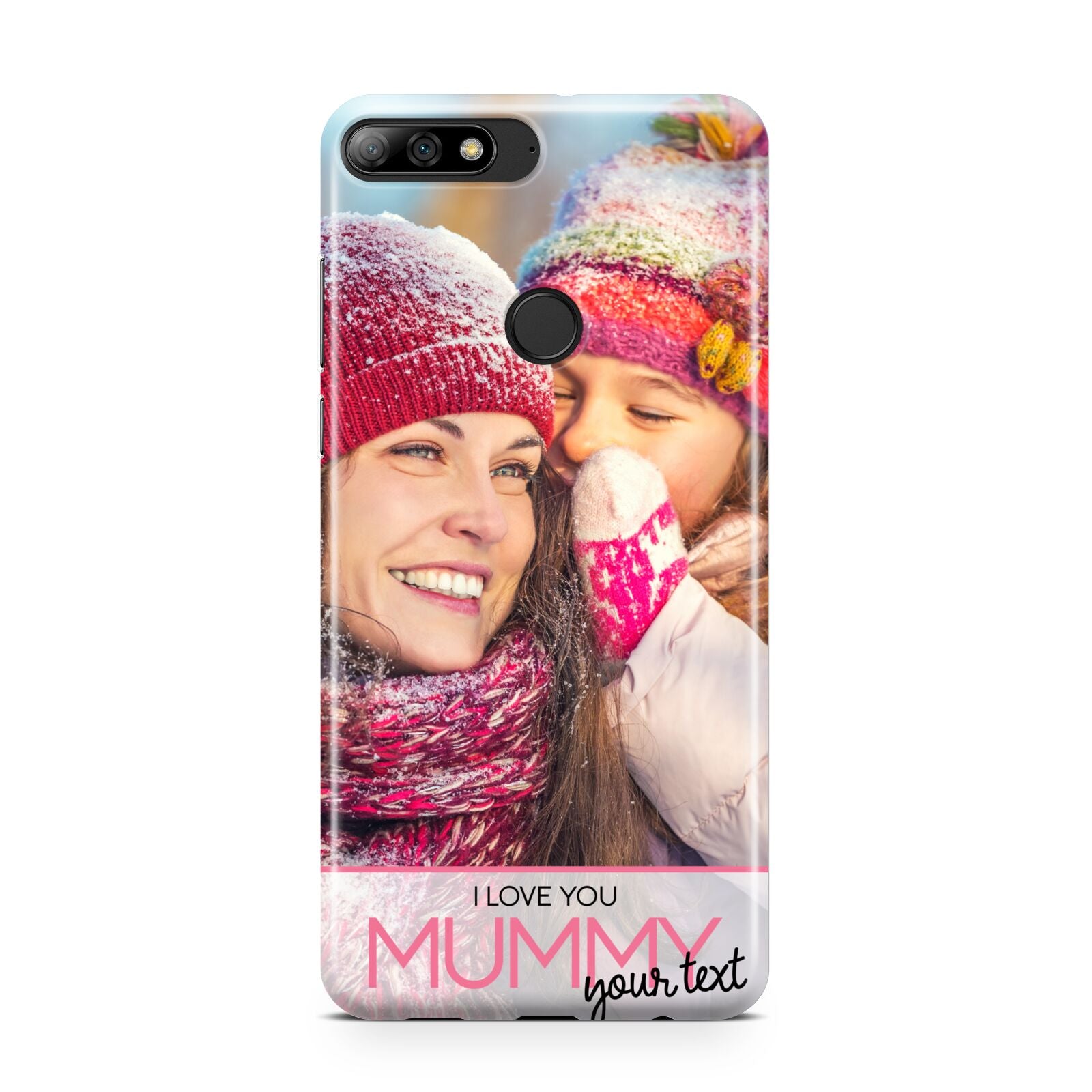 I Love You Mummy Personalised Photo Upload with Text Huawei Y7 2018