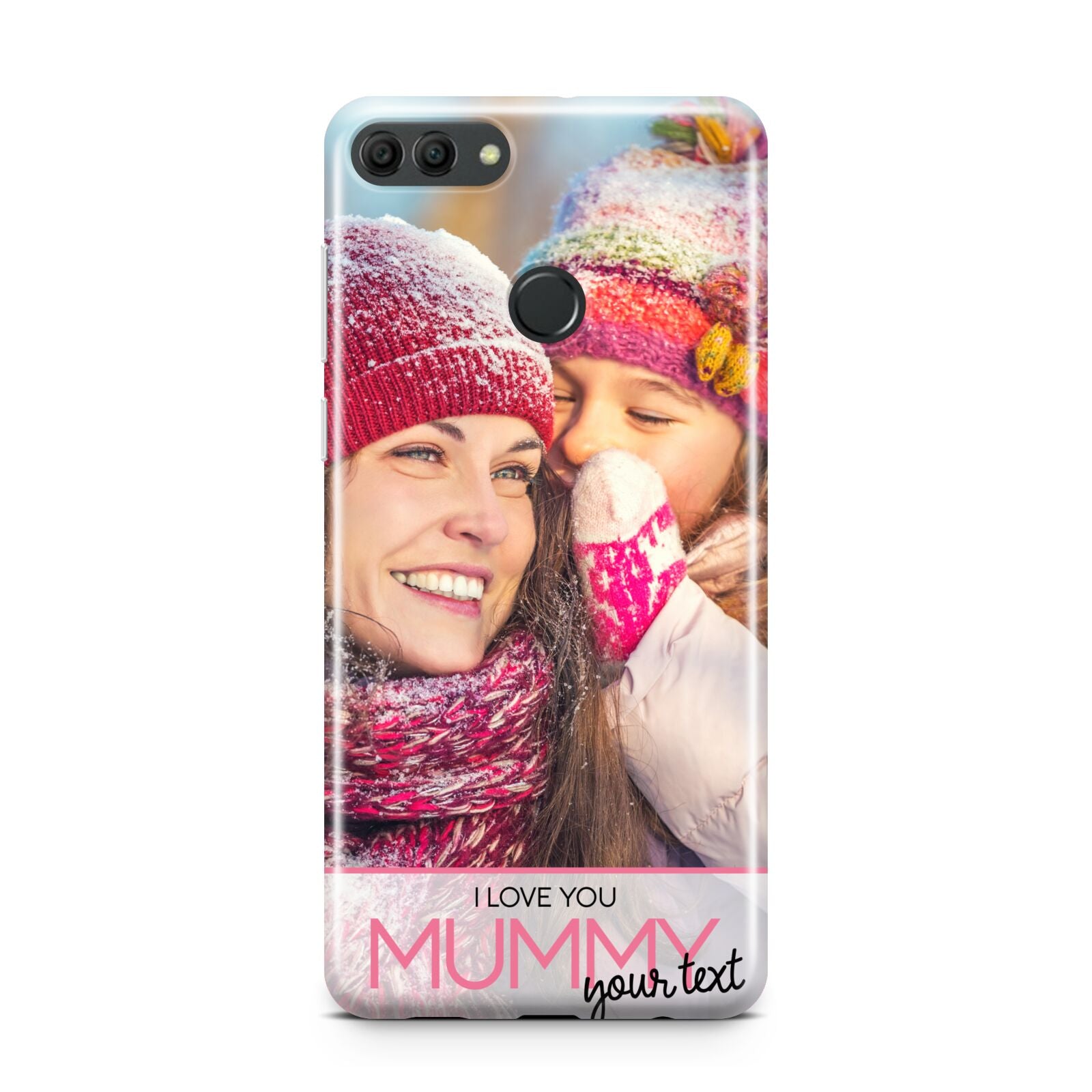 I Love You Mummy Personalised Photo Upload with Text Huawei Y9 2018