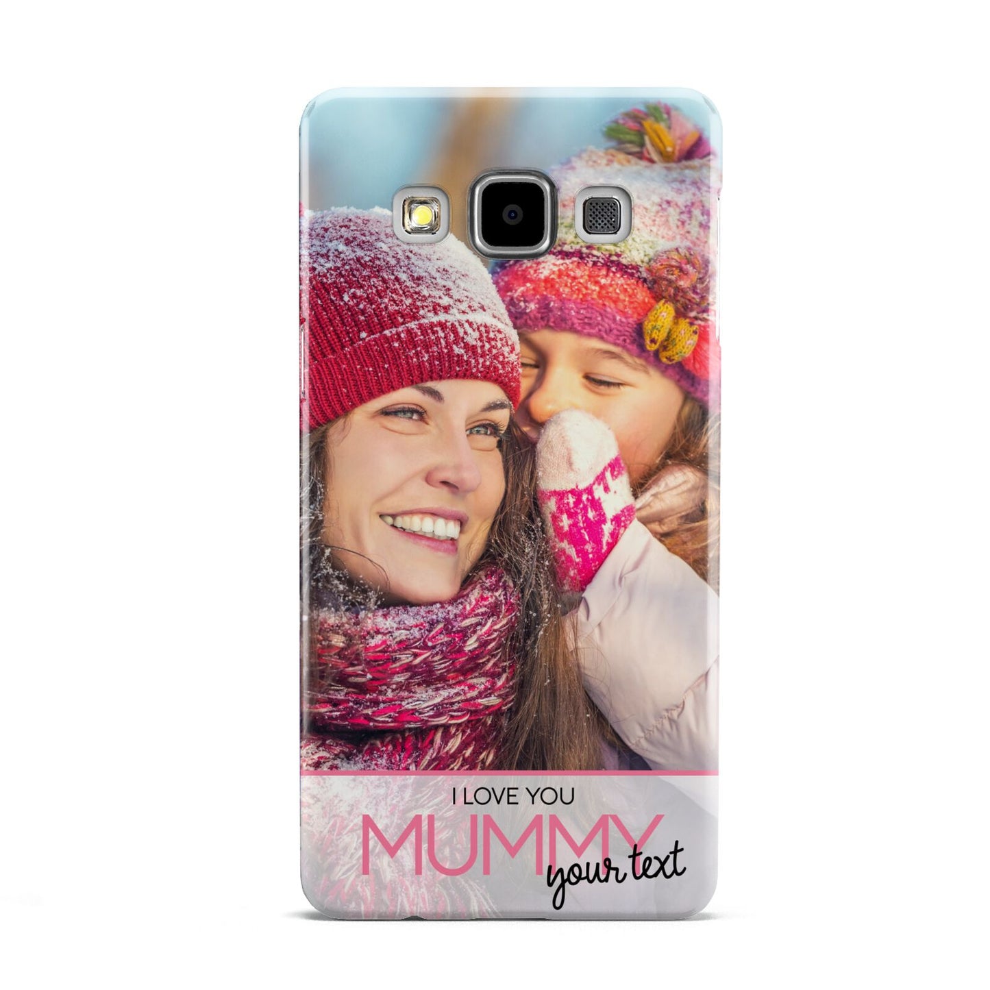 I Love You Mummy Personalised Photo Upload with Text Samsung Galaxy A5 Case