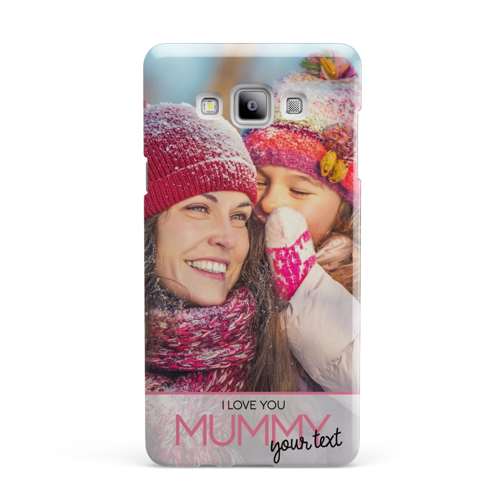 I Love You Mummy Personalised Photo Upload with Text Samsung Galaxy A7 2015 Case