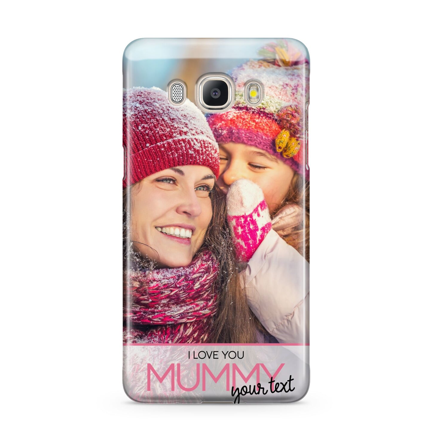 I Love You Mummy Personalised Photo Upload with Text Samsung Galaxy J5 2016 Case