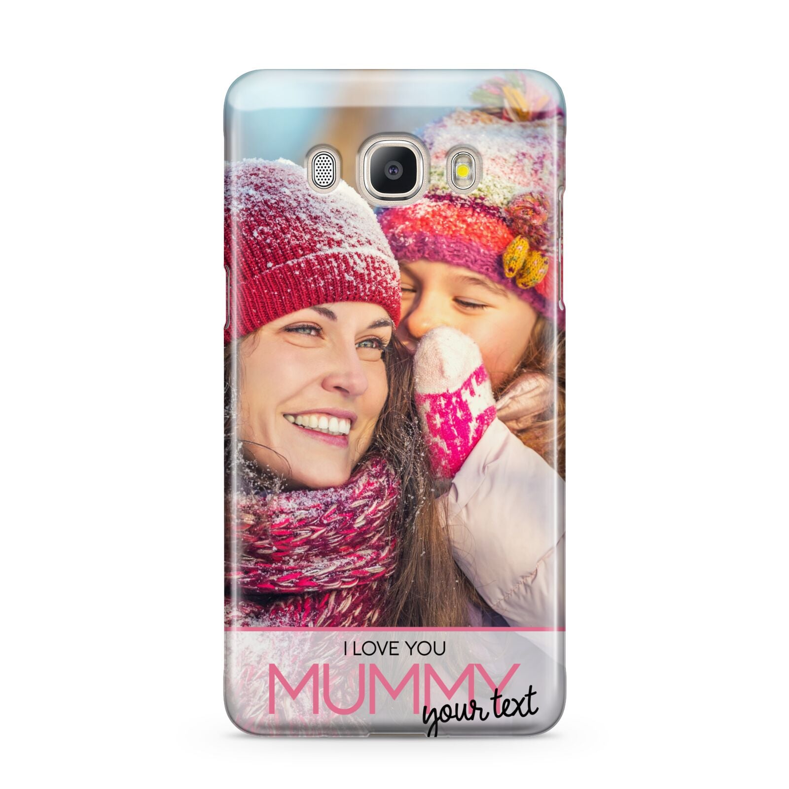 I Love You Mummy Personalised Photo Upload with Text Samsung Galaxy J5 2016 Case