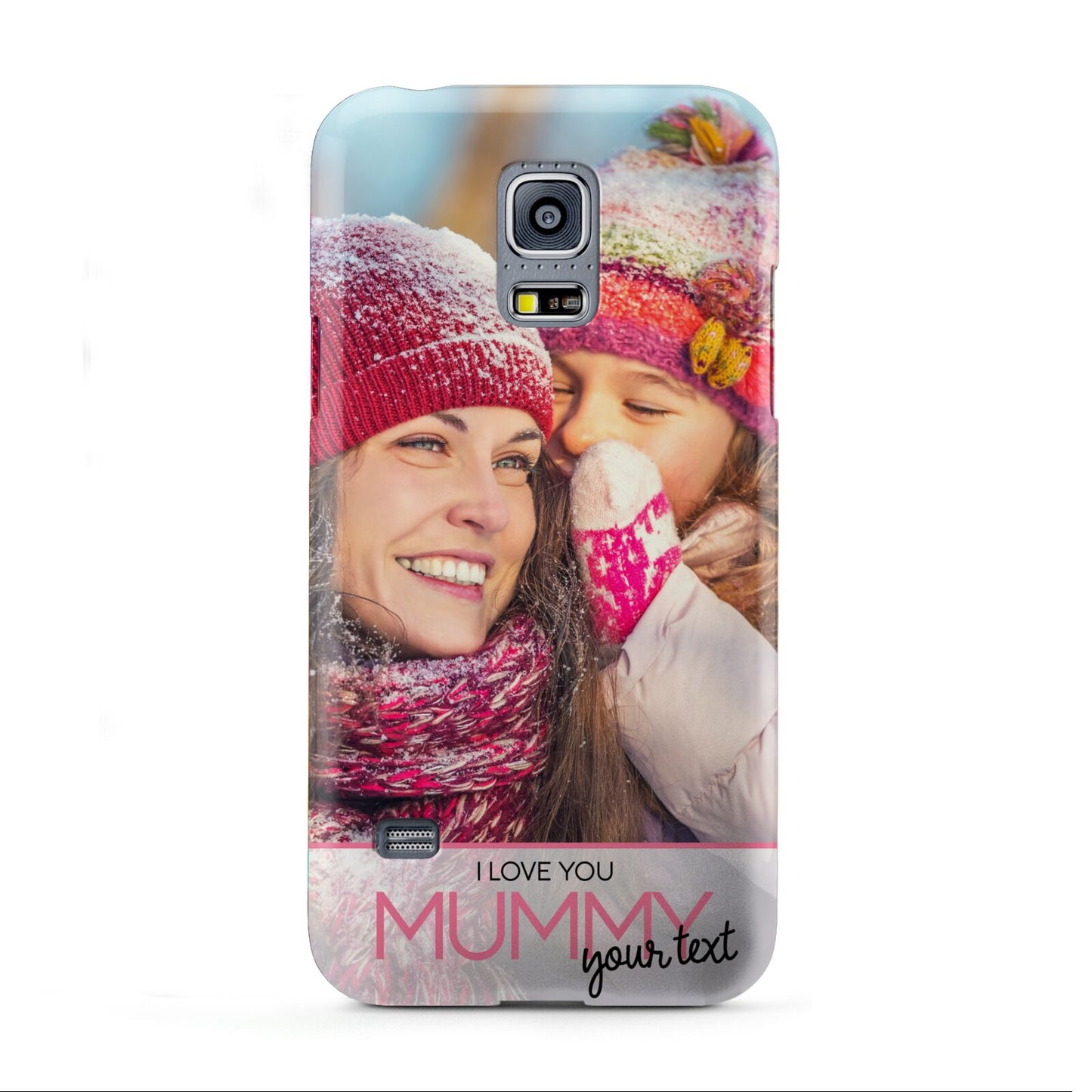 I Love You Mummy Personalised Photo Upload with Text Samsung Galaxy S5 Mini Case