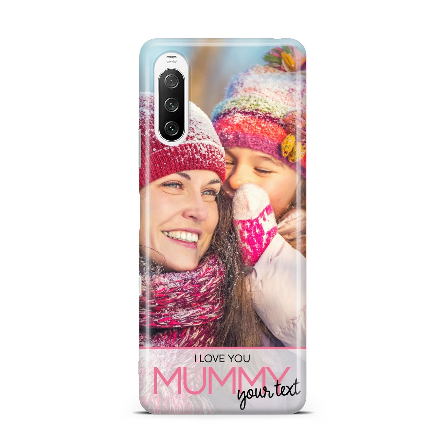 I Love You Mummy Personalised Photo Upload with Text Sony Xperia 10 III Case