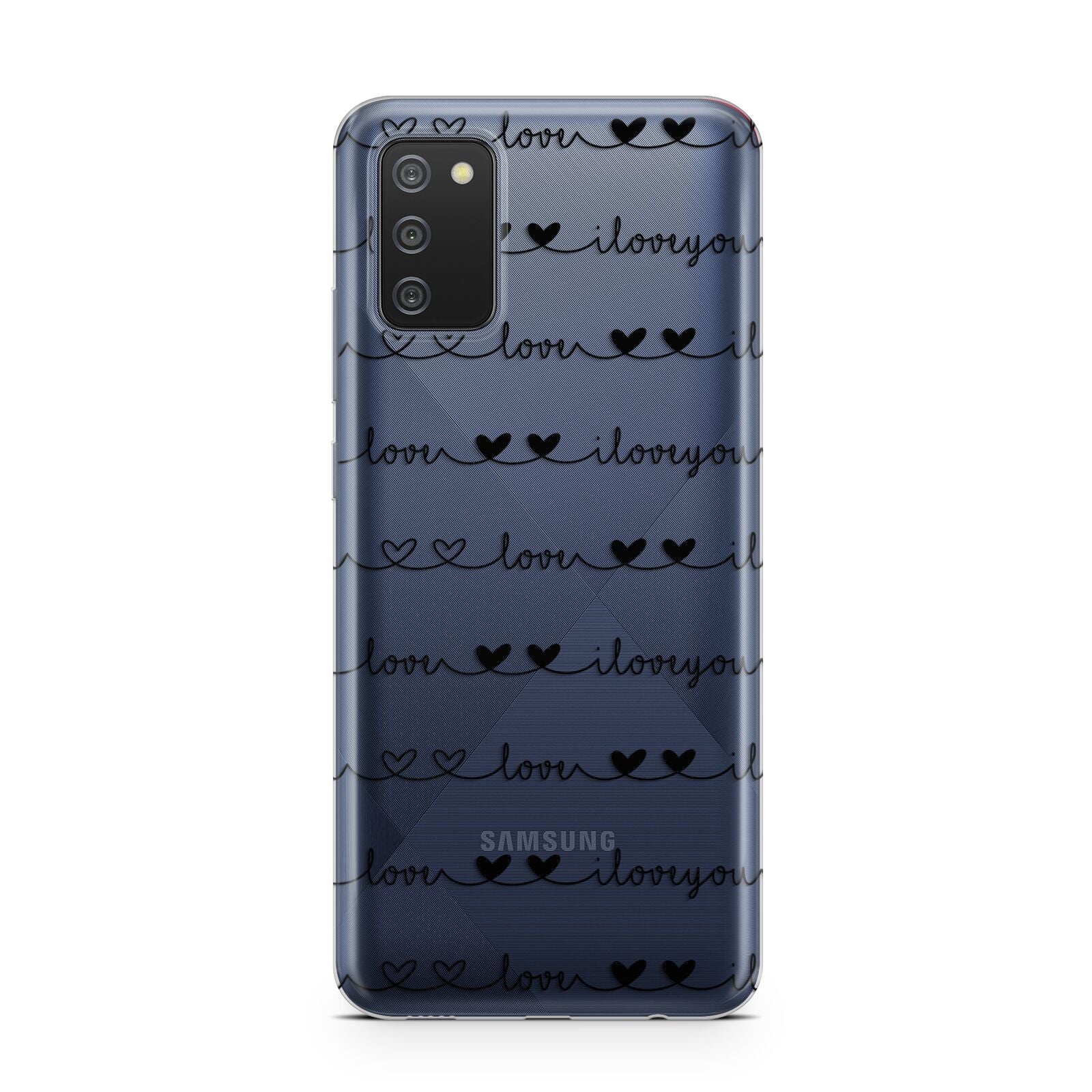 I Love You Repeat Samsung A02s Case