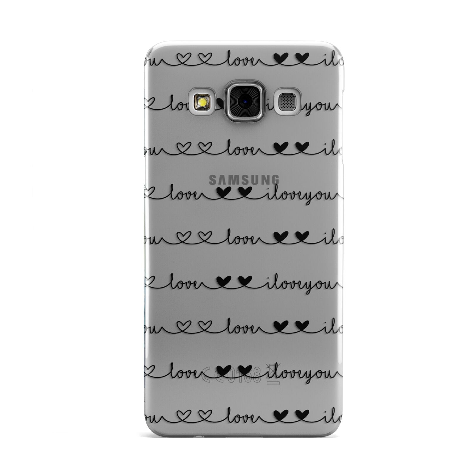 I Love You Repeat Samsung Galaxy A3 Case