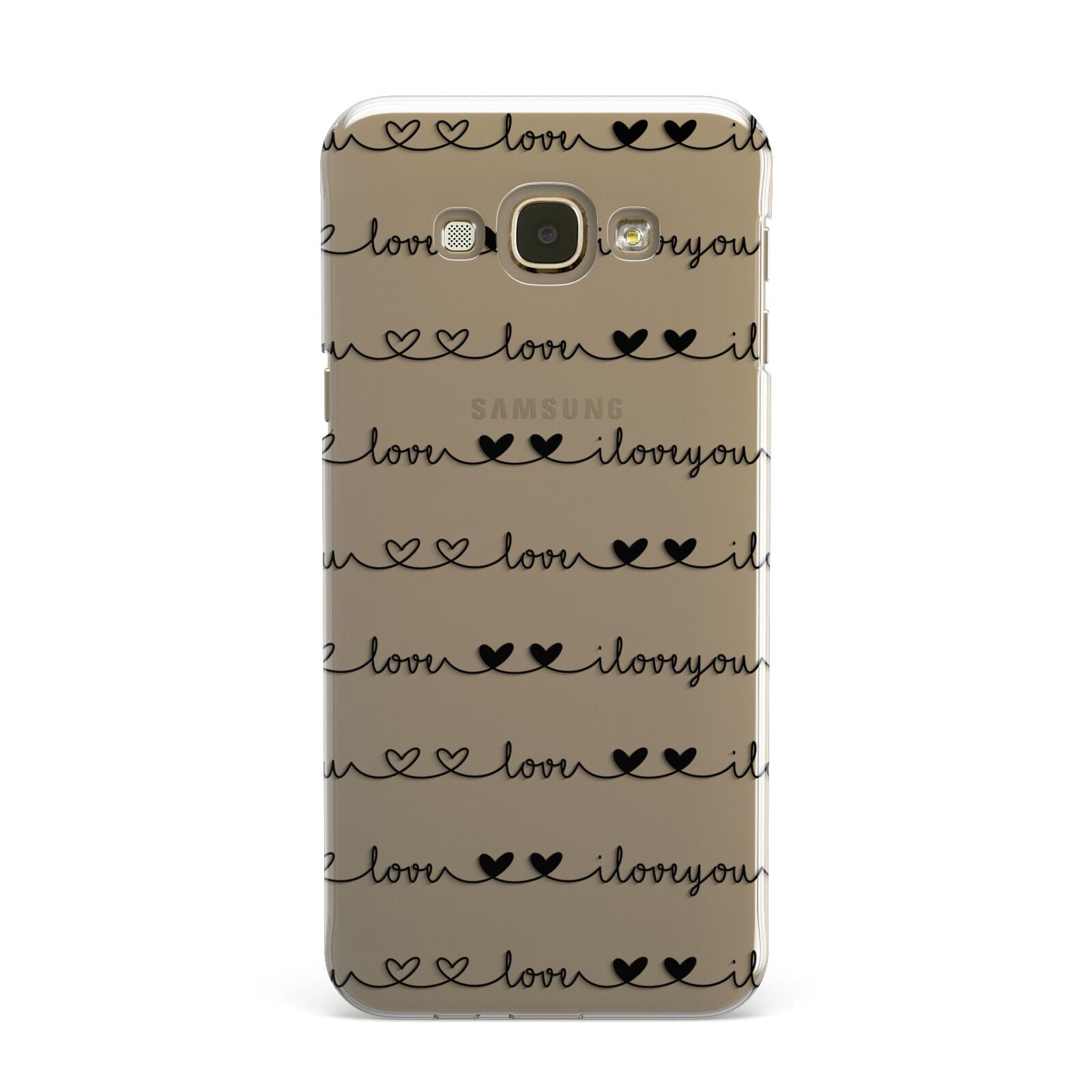 I Love You Repeat Samsung Galaxy A8 Case