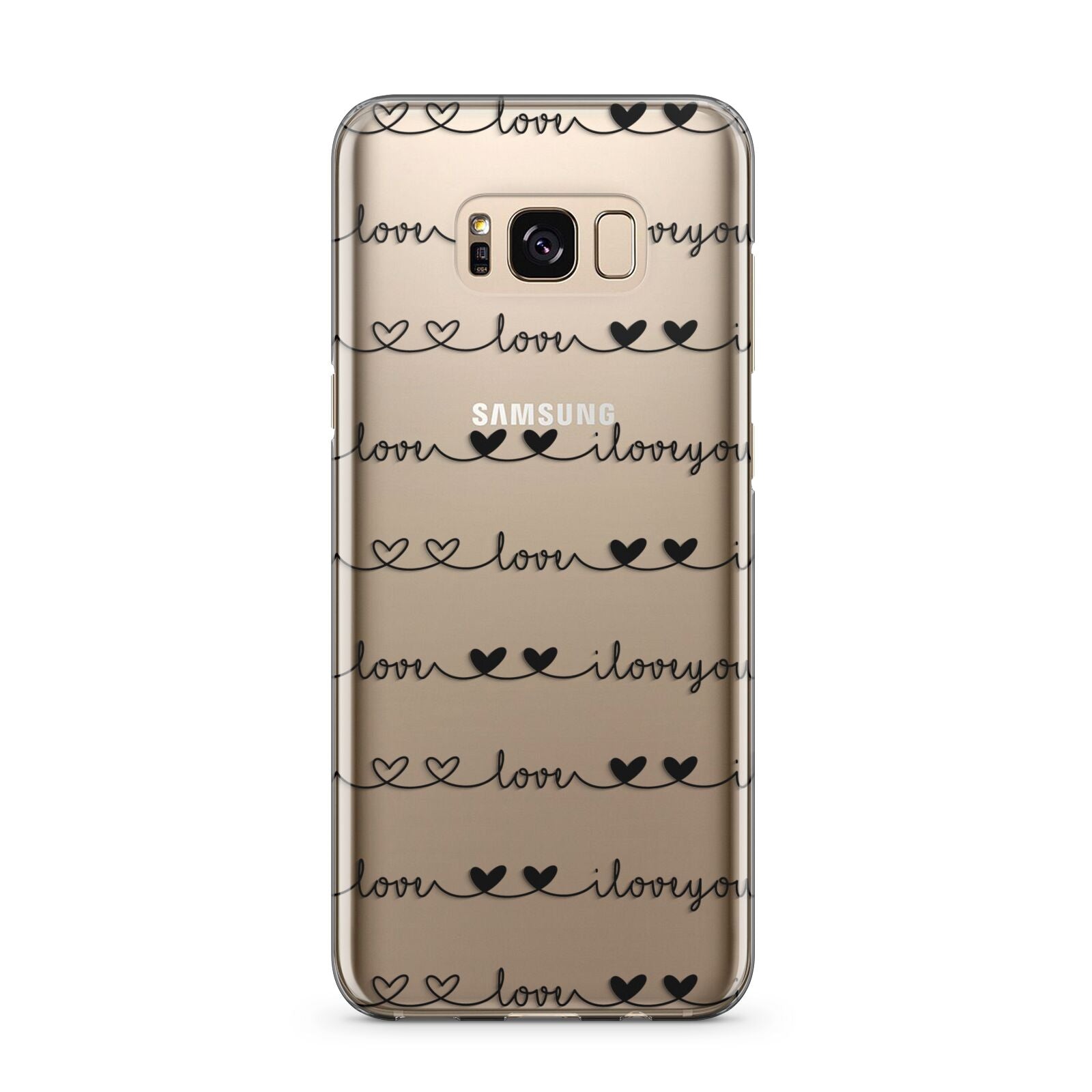 I Love You Repeat Samsung Galaxy S8 Plus Case