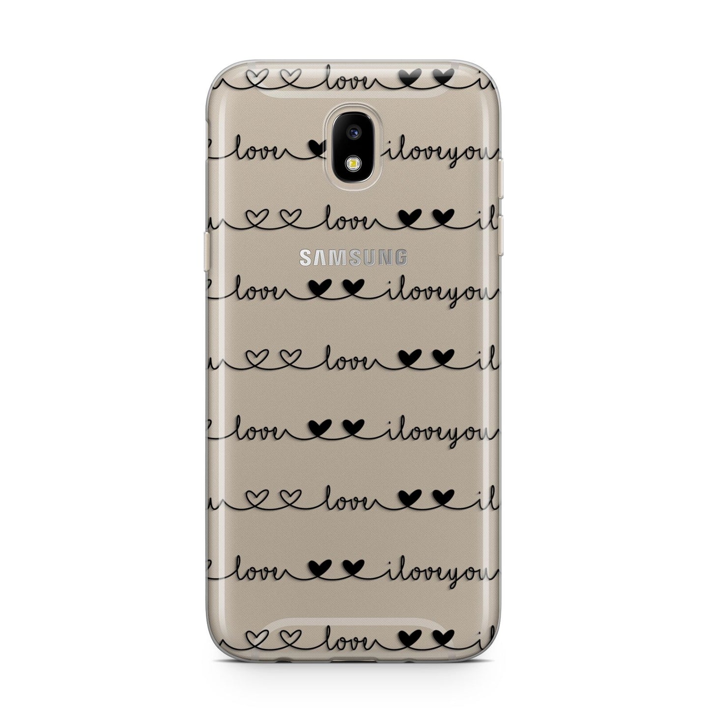 I Love You Repeat Samsung J5 2017 Case