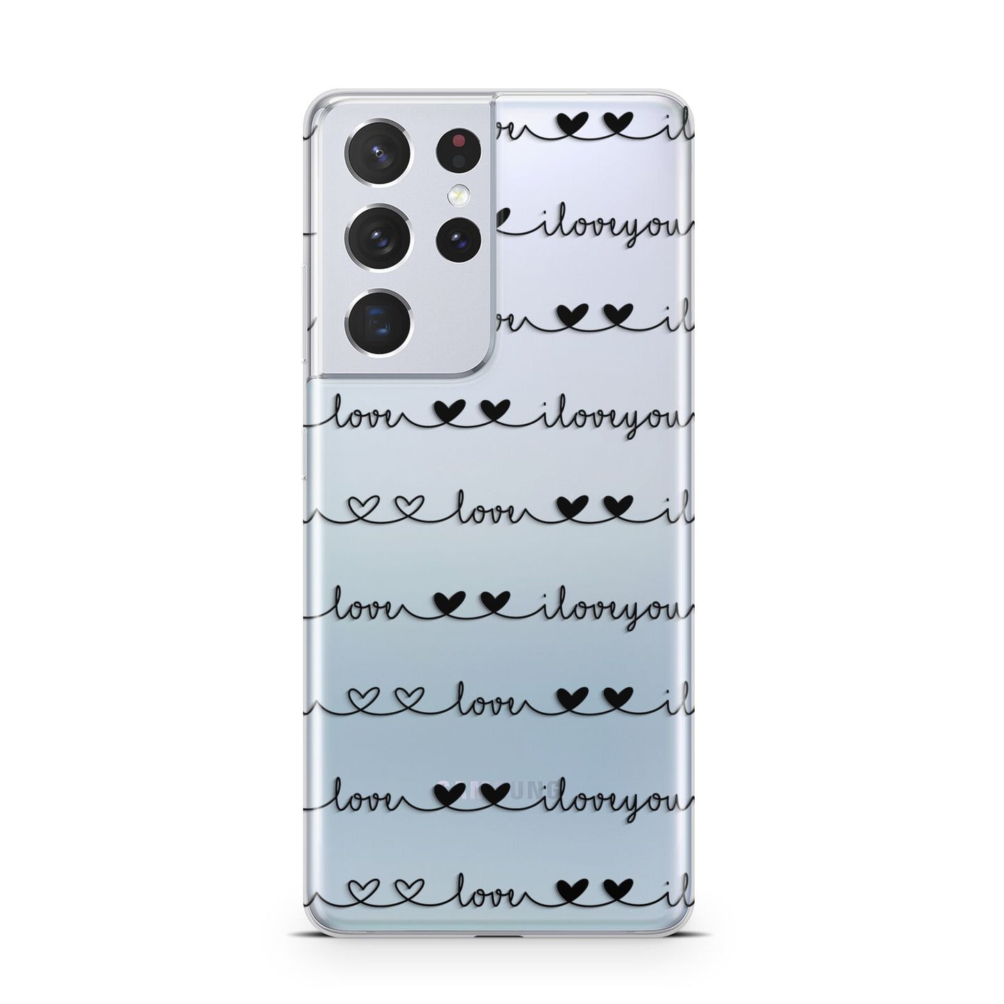 I Love You Repeat Samsung S21 Ultra Case