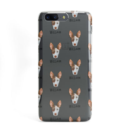 Ibizan Hound Icon with Name OnePlus Case