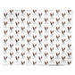 Ibizan Hound Icon with Name Personalised Wrapping Paper Alternative