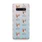 Ibizan Hound Icon with Name Samsung Galaxy S10 Plus Case