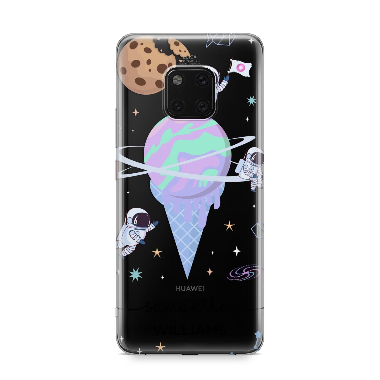 Ice Cream Planets with Name Huawei Mate 20 Pro Phone Case