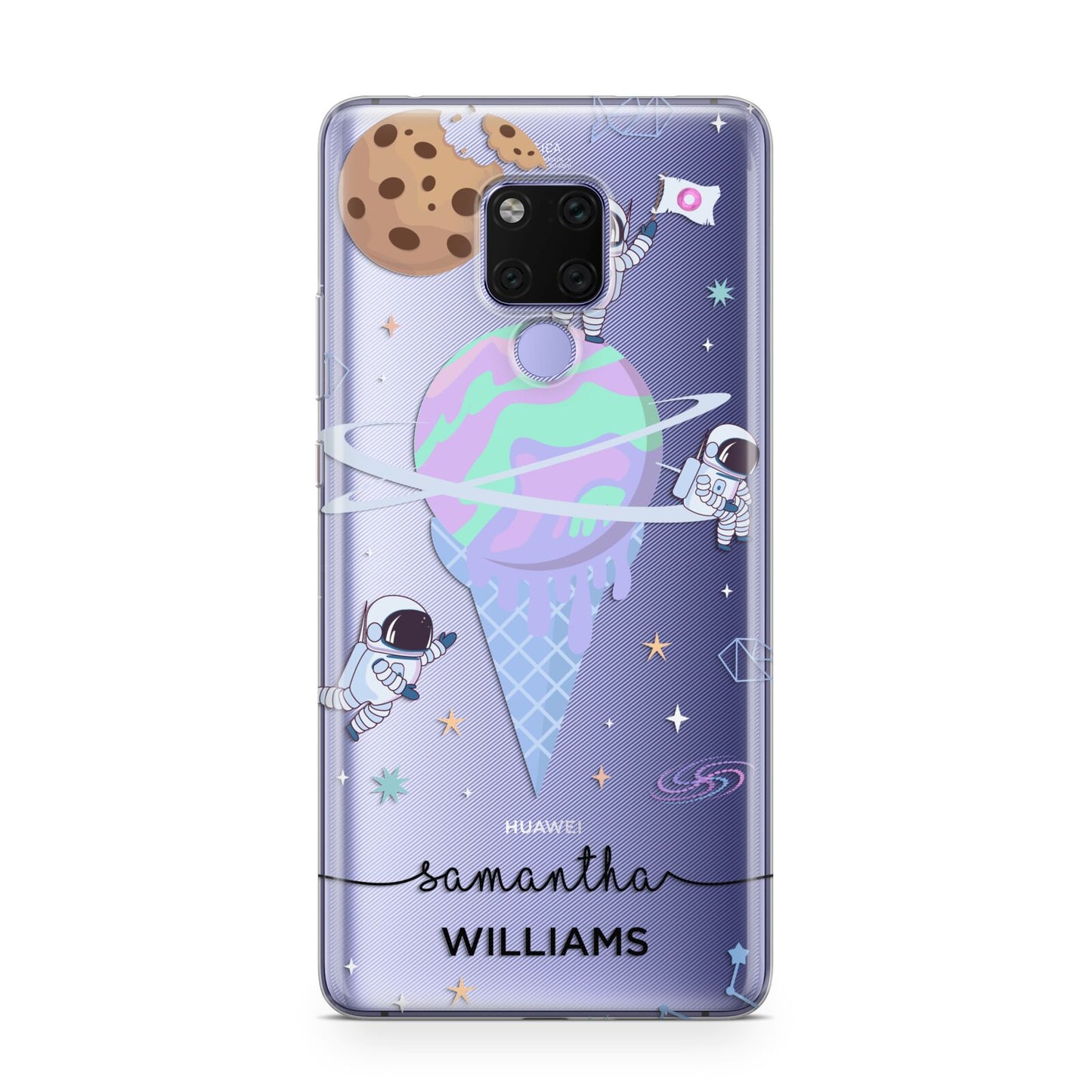 Ice Cream Planets with Name Huawei Mate 20X Phone Case