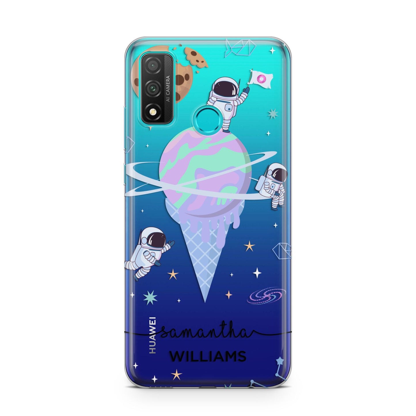 Ice Cream Planets with Name Huawei P Smart 2020