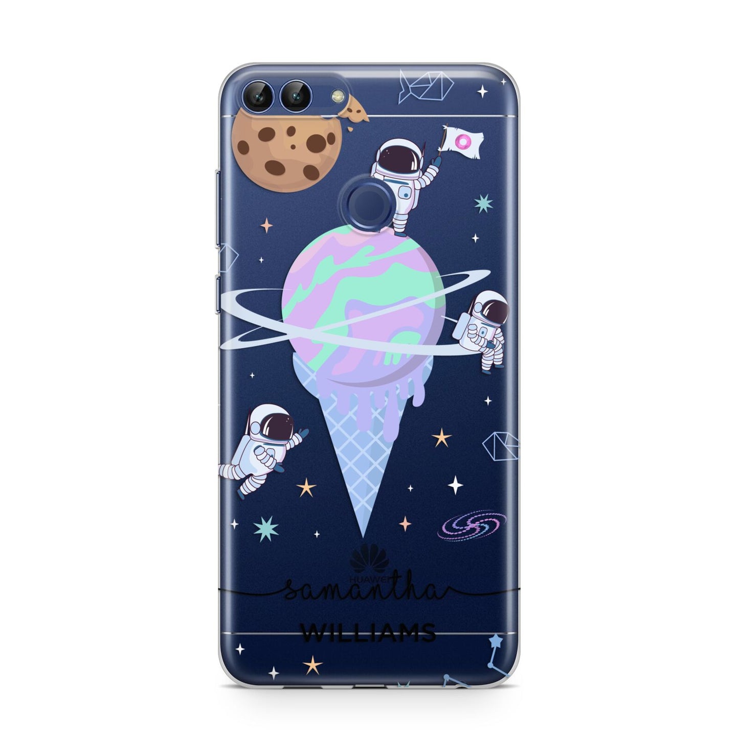 Ice Cream Planets with Name Huawei P Smart Case