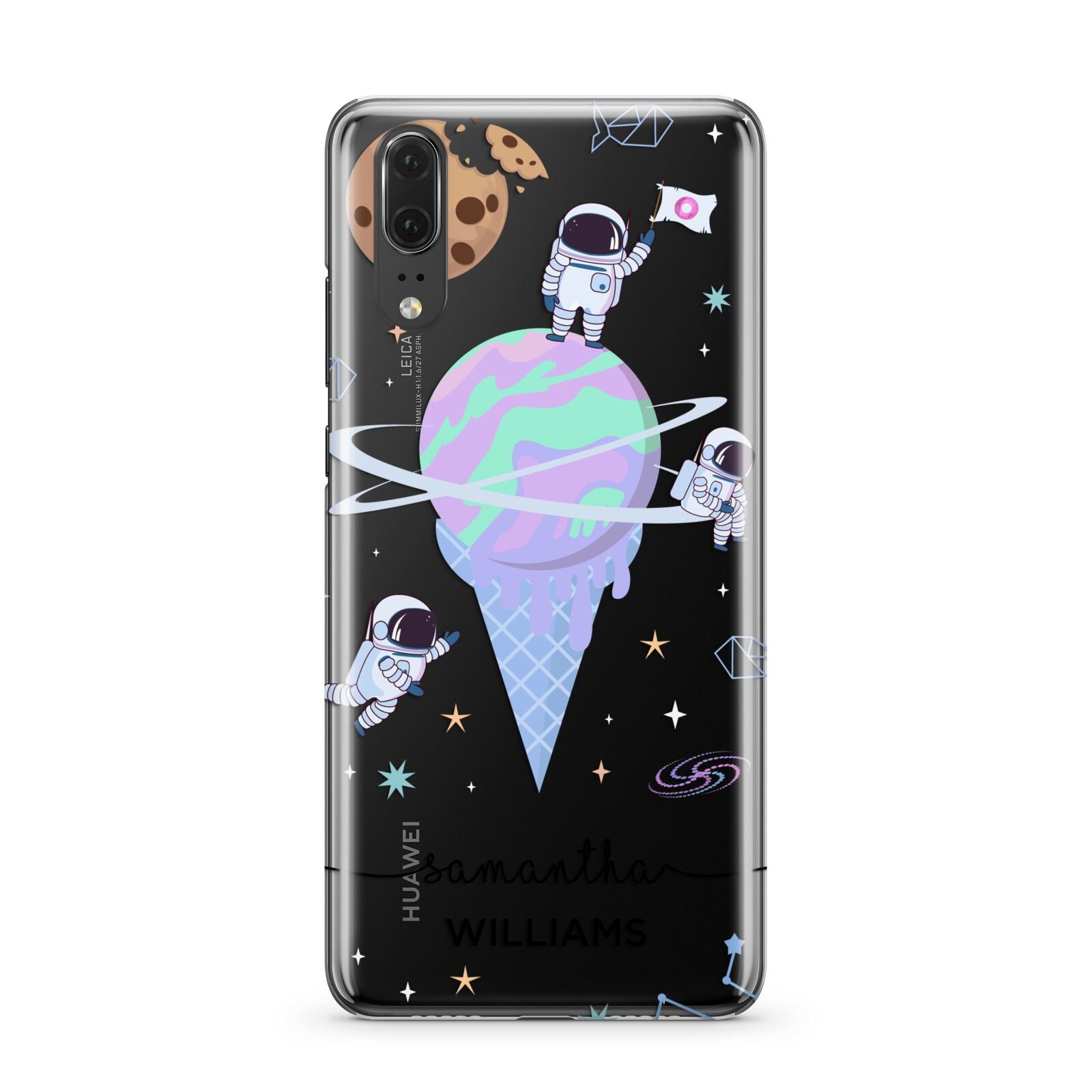 Ice Cream Planets with Name Huawei P20 Phone Case