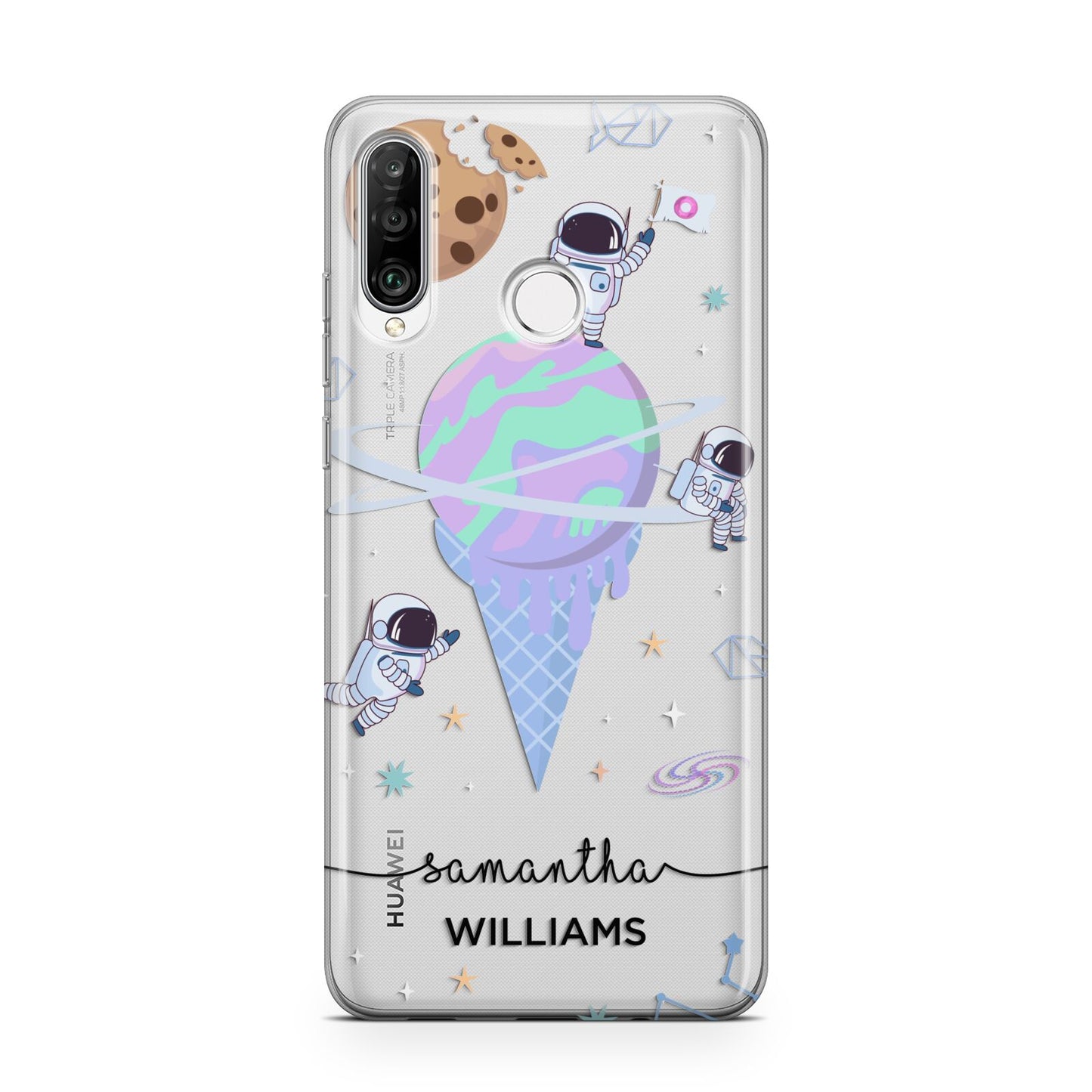 Ice Cream Planets with Name Huawei P30 Lite Phone Case