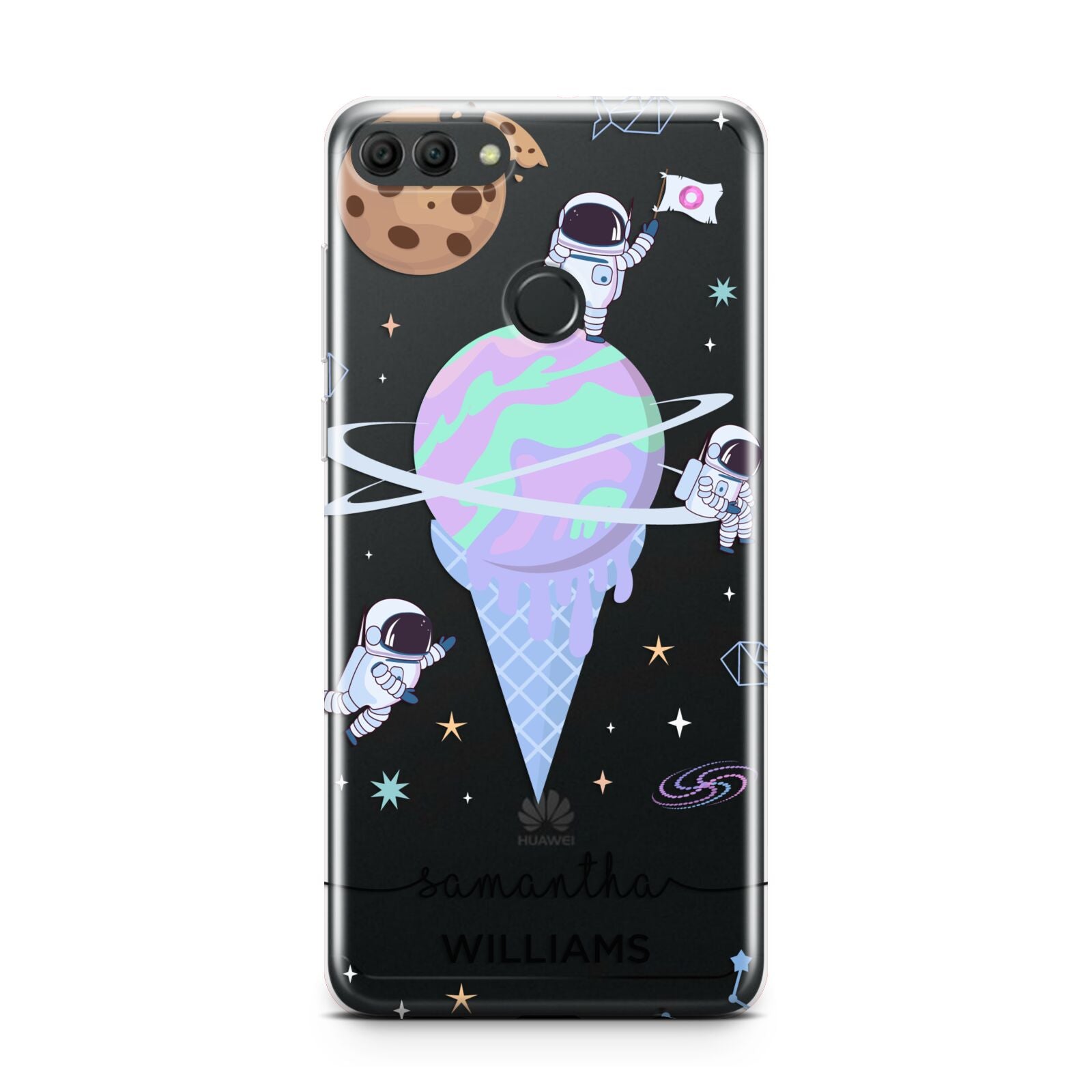 Ice Cream Planets with Name Huawei Y9 2018