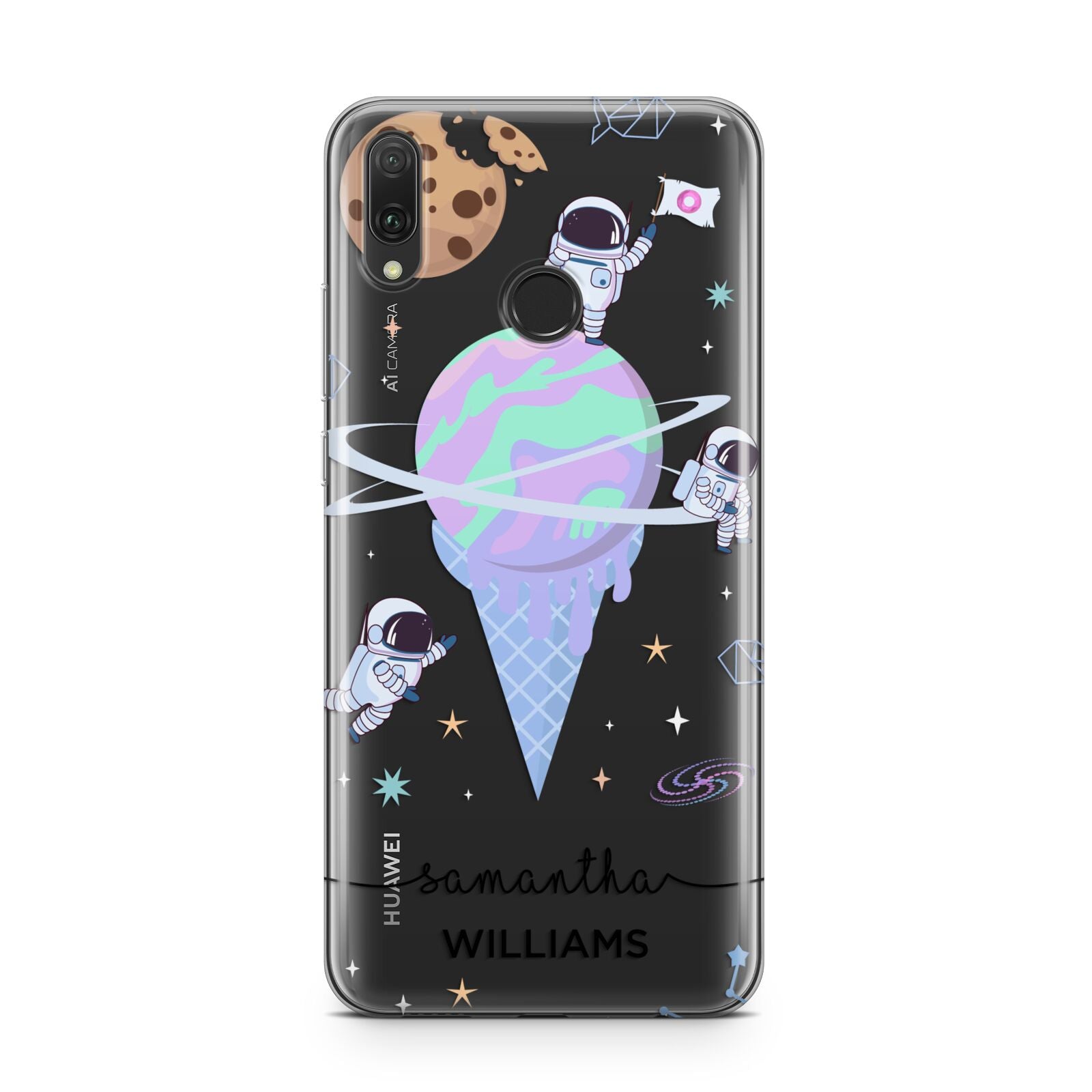 Ice Cream Planets with Name Huawei Y9 2019