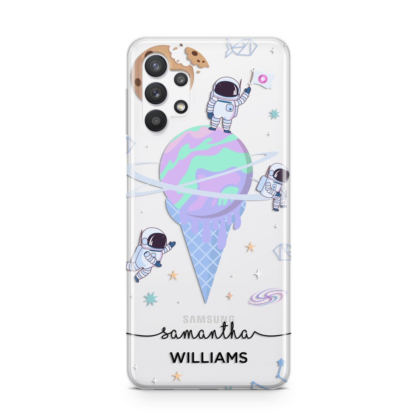 Ice Cream Planets with Name Samsung A32 5G Case