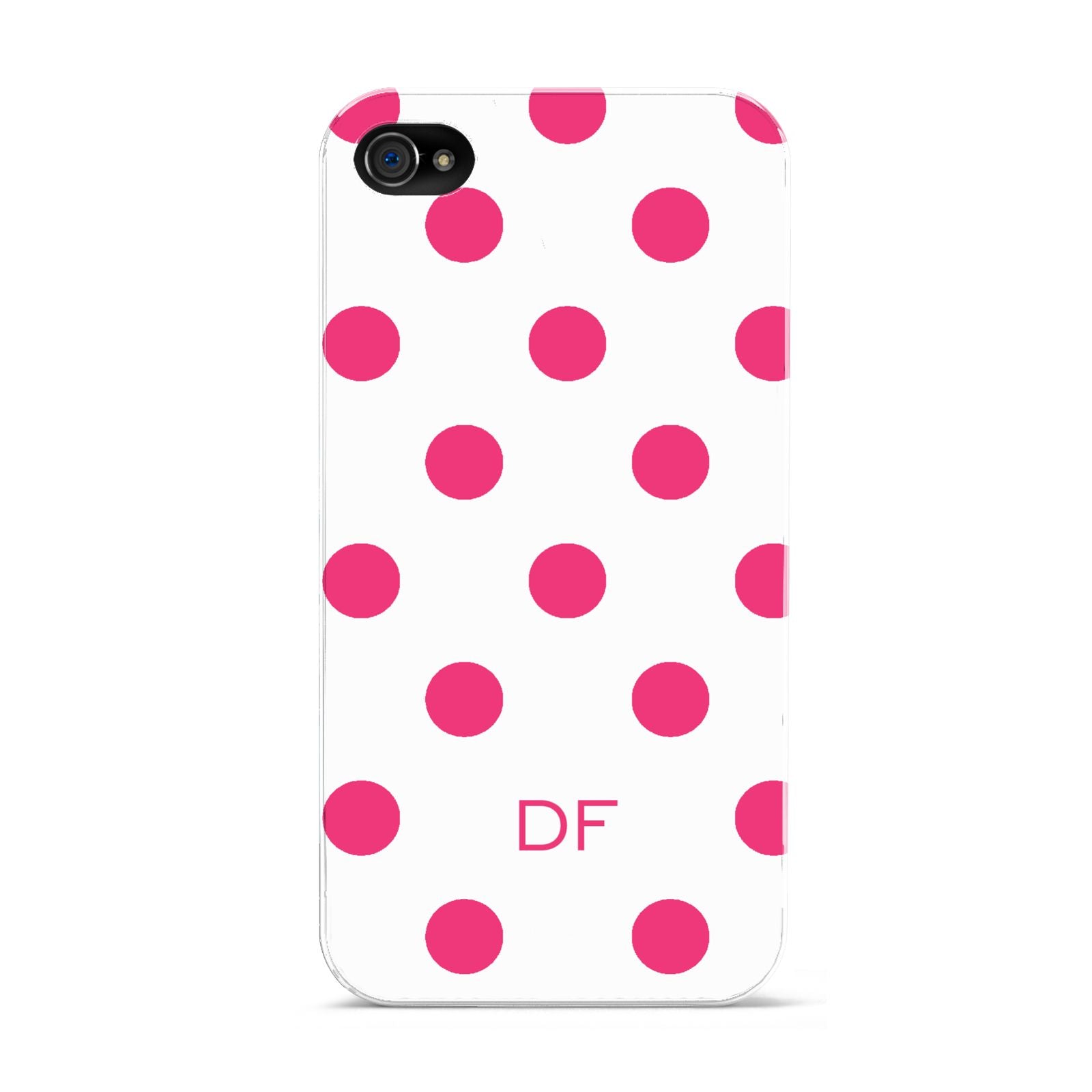 Initial Dots Personalised Apple iPhone 4s Case