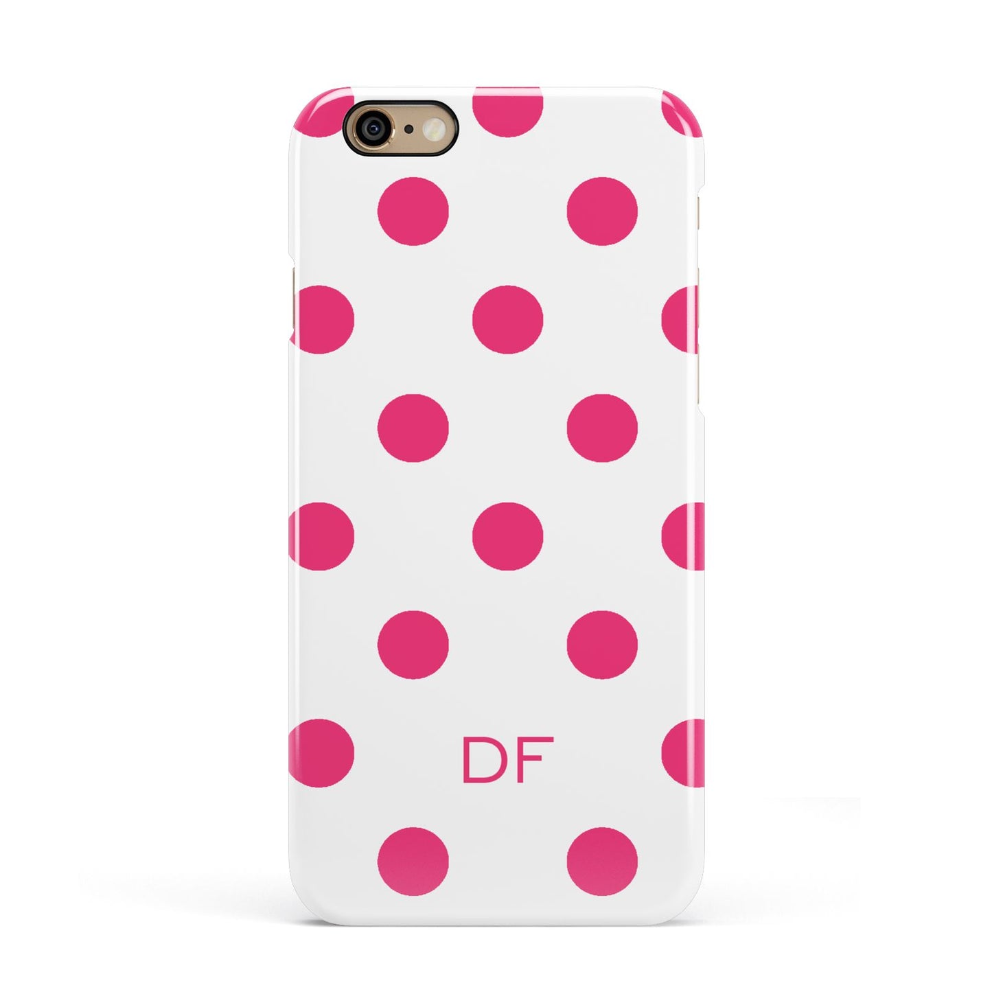 Initial Dots Personalised Apple iPhone 6 3D Snap Case